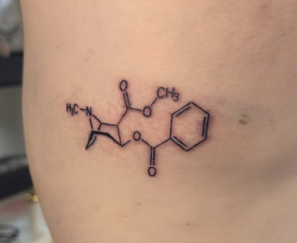 Chemistry Molecule Fine Line Rib