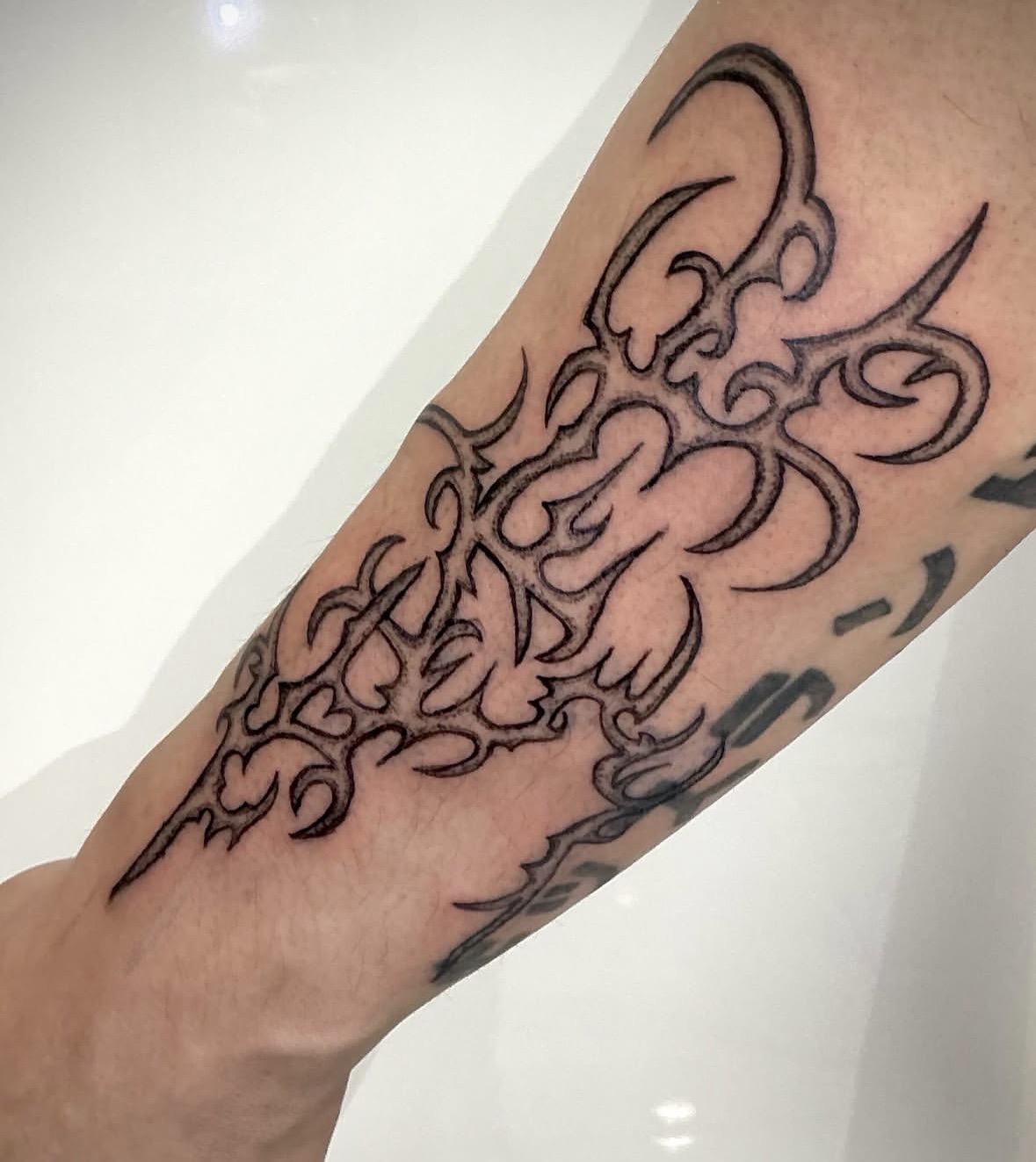 Neo Tribal Scorpion Forearm