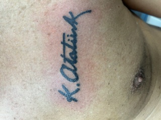 Signature Script Chest Piece